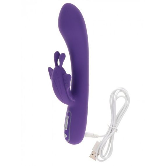 Вібратор-кролик з метеликом Toy Joy Fabulous Butterfly Vibrator | Зображення 2