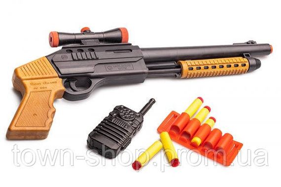 Игрушечный дробовик "Bodyguard" с мягкими пулями Golden Gun 921GG | Зображення 1