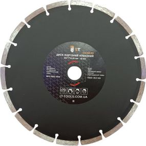 Диск LT алмазный отрезной тип режущего кромки Segment 180х7х22,23 мм (153-180-SG)