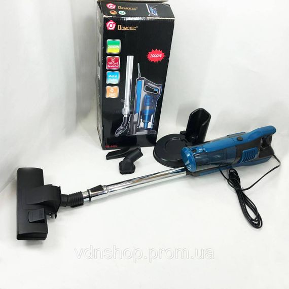 Вертикальний пилосос з підсвічуванням зони прибирання Domotec MS-4402 220 V, Вертикальний пилосос NC-45 | Зображення 8