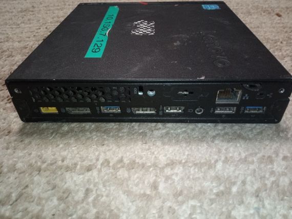 Неттоп Б-класс Lenovo ThinkCentre M600 USFF / Intel Pentium N3700 (4 ядра по 1.6 - 2.4 GHz) / 4 GB DDR3 / 120 GB SSD / Intel HD Graphics б/у | Зображення 2