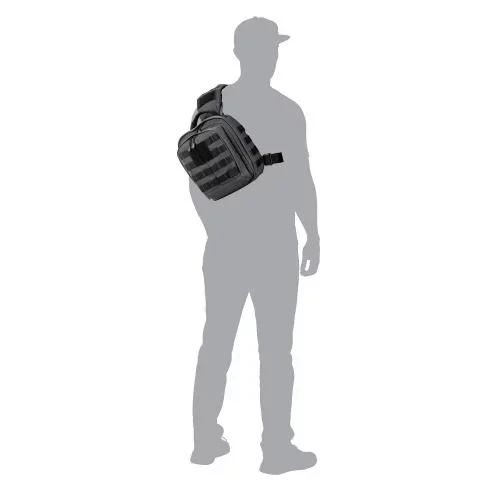 Тактична сумка-кобура 5.11 Tactical RUSH MOAB 6 Sling Pack 11L Double Tap компактна однолямкова сумка із системою MOLLE для EDC | Зображення 8