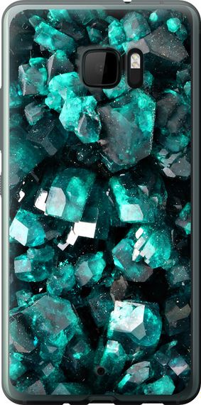 Чехол на HTC U Ultra Кристаллы 2 "3674u-833-17620"
