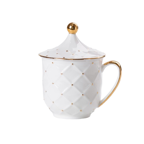 Чайный сервиз на 6 персон, с заварочным чайником, белый. | Зображення 2