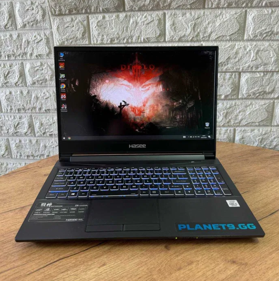Ноутбук Hasee Z8 15.6" FHD IPS 144Hz i5 10300H 16Gb SSD 512Gb RTX 2060 Б/В | Зображення 1