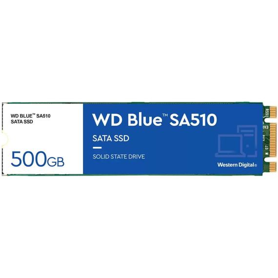 Накопитель SSD M.2 2280 500GB SA510 WD (WDS500G3B0B) | Зображення 1