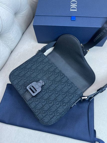 Месенджер Dior Saddle Gray сiра c858 | Зображення 5