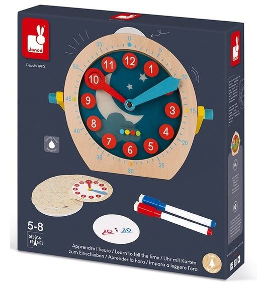 Развивающая игрушка Janod Учимся называть время J05076 (J05076) | Зображення 7