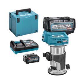 Фрезер акумуляторний Makita RT001GM210 (6/8 мм, 10000-31000 хв-1, BL, XGT)