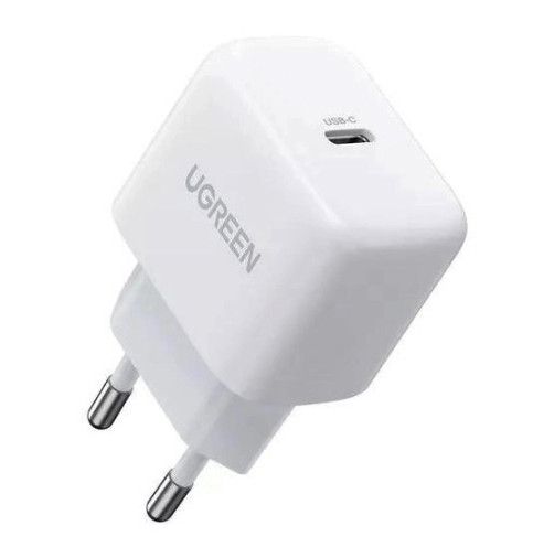 Зарядний пристрій Ugreen CD272 33W PD3.0 QC4.0 Smart Fast Charger Білий