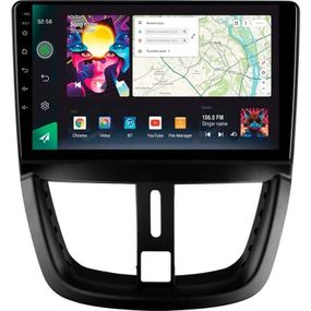 Штатна магнітола Sigma PRO 98128 2K 8+128 Gb Peugeot 207 2006-2015 9"