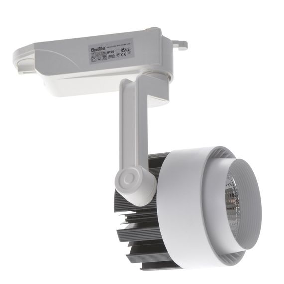 Светильник трековый поворотный LED KW-53/20W WW WH/BK | Зображення 1