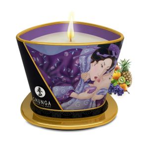 Массажная свеча Exotic Fruits аромат: экзотические фрукты, 170 мл. SHUNGA (Канада) sexstyle