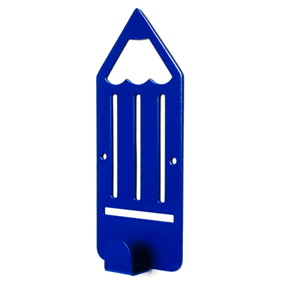 Вішалка настінна Дитяча Glozis Pencil Blue H-043 16 х 7 см | Зображення 1