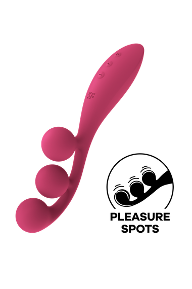 Мультивібратор Satisfyer Tri Ball 1 з трьома моторами, рожевий sexstyle | Зображення 1