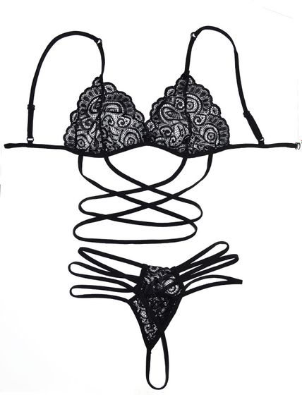 Еротичний комплект Babydoll 44 M/L 1061-3 | Зображення 5