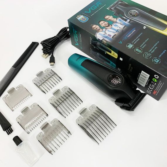 Хорошие машинки для стрижки волос для дома VGR, Парикмахерские машинки профессиональные XK-34 | Зображення 7