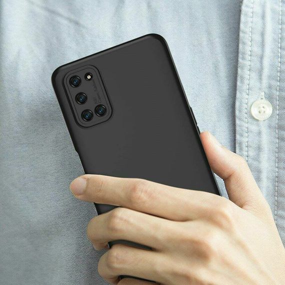 Чохол GKK 360 градусів для Oppo A52 колір Чорний | Зображення 5