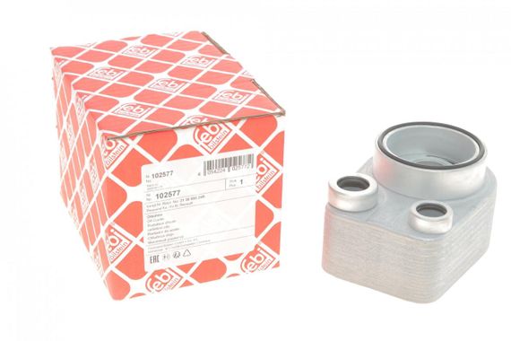 Радіатор масляний Renault Kangoo Megane II III 1.5dCi 02- теплообмінник  102577