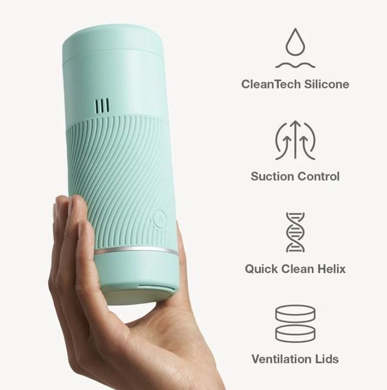 Мастурбатор премиум-класса с контролем всасывания Arcwave Pow Stroker Mint sexstyle | Зображення 2