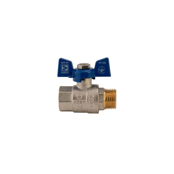 Кран кульовий Koer 1/2" ГШМ (KR.218.B) синій (KR2722) | Зображення 4