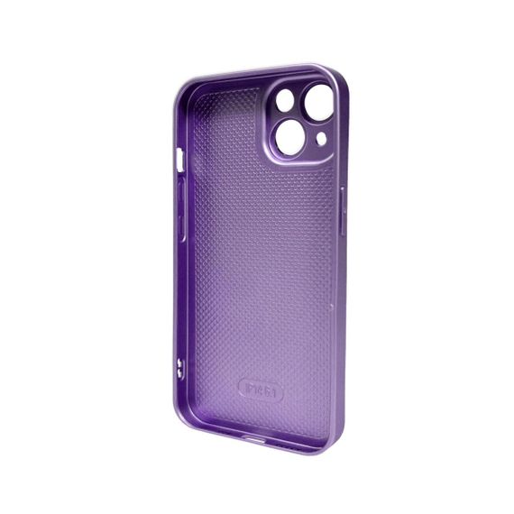 Чохол для смартфона AG Glass Matt Frame Color Logo for Apple iPhone 15 Light Purple | Зображення 1