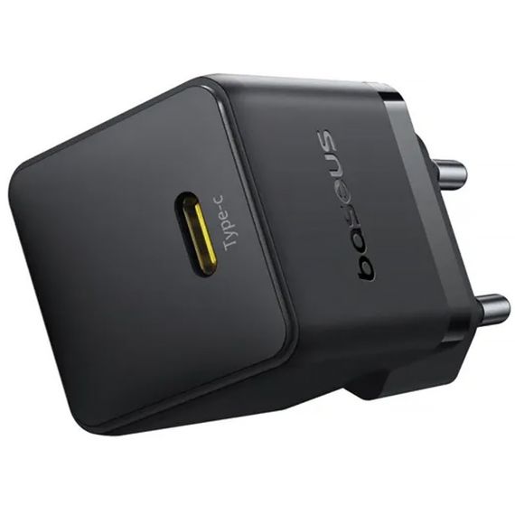 МЗП Baseus Palm Fast Charger 20W (1USB-C) + кабель Type-C to Type-C (P10111602) Cluster Black | Зображення 2
