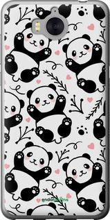 Чохол на Huawei Y5 2017 Панди "4318t-992-2448"