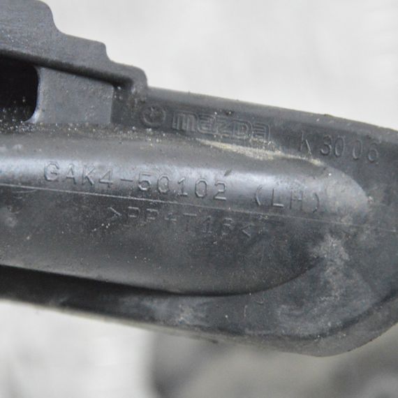 Накладка бампера передня ліва Mazda 6 GH 2008-2013 Молдинг заглушка переднього бампера Мазда 6 GAK450102 | Зображення 2