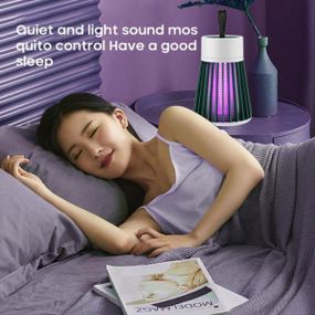 Відлякувач комарів для вулиці Electronic shock Mosquito killing lamp, Лампа-світильник від AW-998 комарів похідна