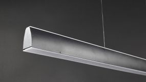 Люстра світлодіодна підвісна LED світильник для квартири на стелю лед 27346 Чорний 15-120х6х100 см.