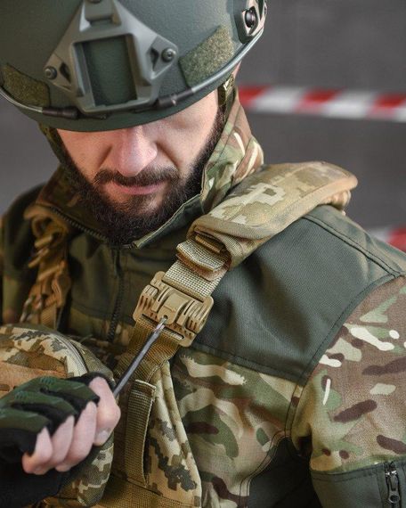 Плитоноска 4 швидких скидання Cordura піксель НП5128 | Зображення 5