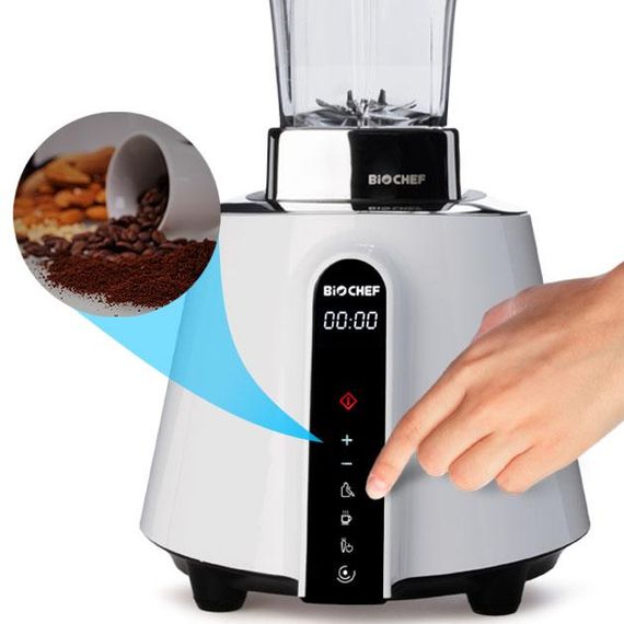 Професійний Блендер BioChef Living Food Blender з датчиком температури, білий | Зображення 2