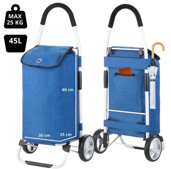 Сумка-візок ShoppingCruiser Foldable Blue (650061) | Зображення 5