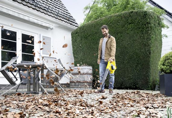 Воздуходув садовый Karcher Leaf Blower LBL 2, 18В, solo (без АКБ и ЗУ) (1.445-100.0) | Зображення 1