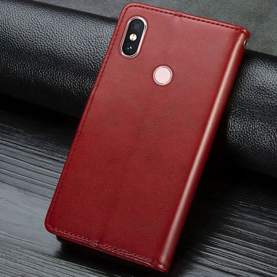 Шкіряний чохол-книжка GETMAN Gallant (PU) для Xiaomi Redmi Note 5 Pro / Note 5 (AI Dual Camera) | Зображення 6