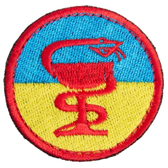 Шеврон IDEIA 87247 Україна 5  Габардин жовто/блакит