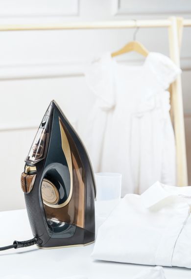 Праска Camry CR 5036 black-gold 3400Вт/ 360 мл/ кераміка/ ''Крапля-стоп''/автовимкнення/ чорна | Зображення 4