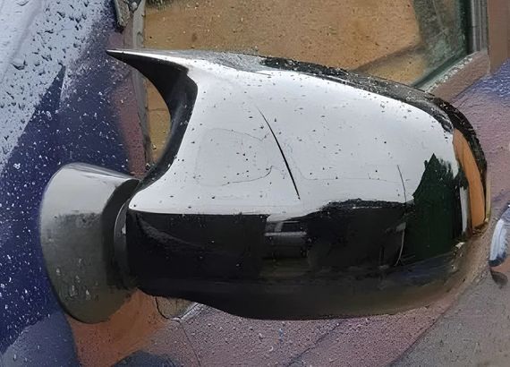 Накладки на Зеркала BMW-Style (2 шт) для Lada Largus 2012- гг | Зображення 2