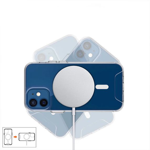 Чохол TPU Space Case with MagSafe для Apple iPhone 11 (6.1") | Зображення 1