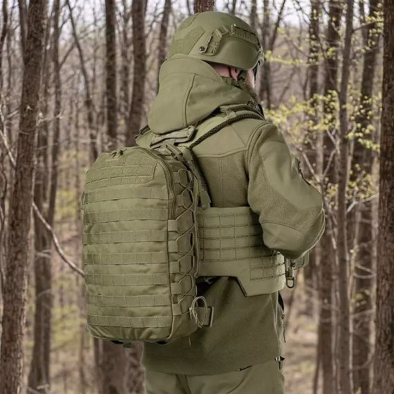 Рюкзак тактичний 10л Олива, штурмовий рюкзак військовий Ukrarmor укрармор Cordura 1000D, рюкзак ЗСУ MOLLE похід