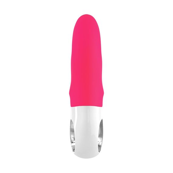 Вібратор-кролик Fun Factory MISS BI pink/white, 2 незалежні мотори, діаметр 4,2 см Sex Aura | Зображення 4