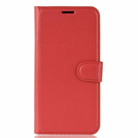 Чохол книжка з кишенями для карт на Xiaomi Redmi 9C / Redmi 10A колір Червоний | Зображення 5