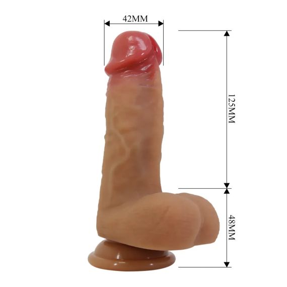 Жіночий страпон Pretty Love - Fogg 4.7" Silicone Dildo with Harness Briefs, BW-022076 Sex Aura | Зображення 7