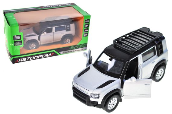 Машина металева 10010 5" 2020 Land Rover Defender 110, відкриваються двері,в кор. 16,5x7x8 см АВТОПРОМ