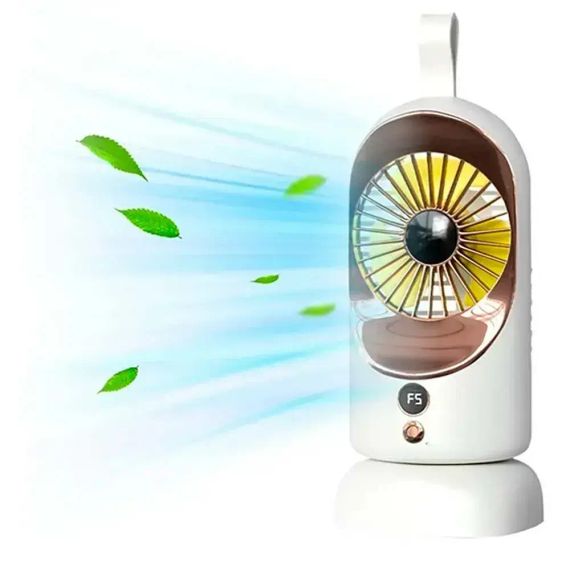Портативний USB вентилятор 5В (29×11×11см), F-5 / Настільний вентилятор / Міні вентилятор | Зображення 1