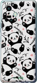 Чохол на Tecno Camon 19 Pro (CI8n) Панди "4318u-2766-2448"