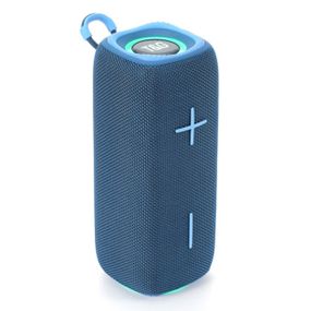 Портативная Bluetooth колонка TG654 8W с подсветкой. Цвет: синий