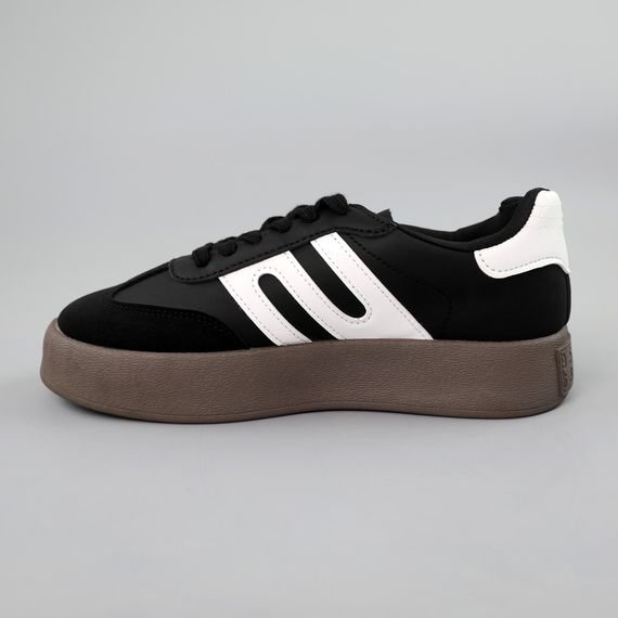 Кеди жіночі 590309 Чорні 36 37 38 39 40 41 | Зображення 2