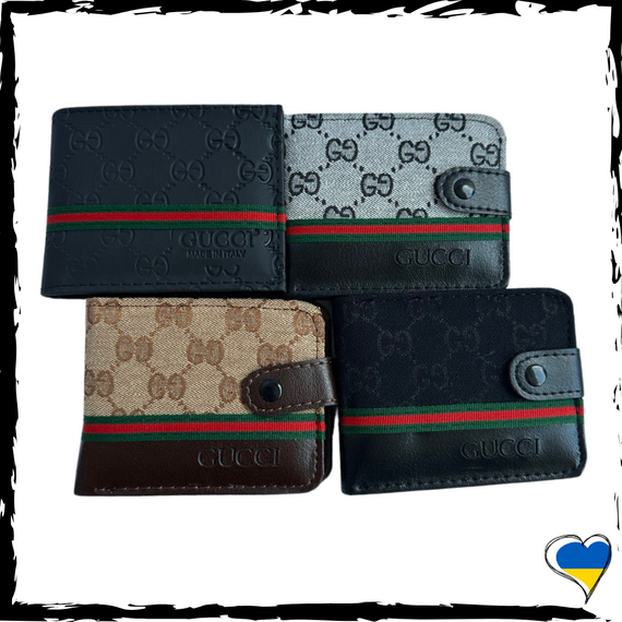 Гаманець чоловічий Gucci. Кошелек чоловічий. Гаманець Гуччі